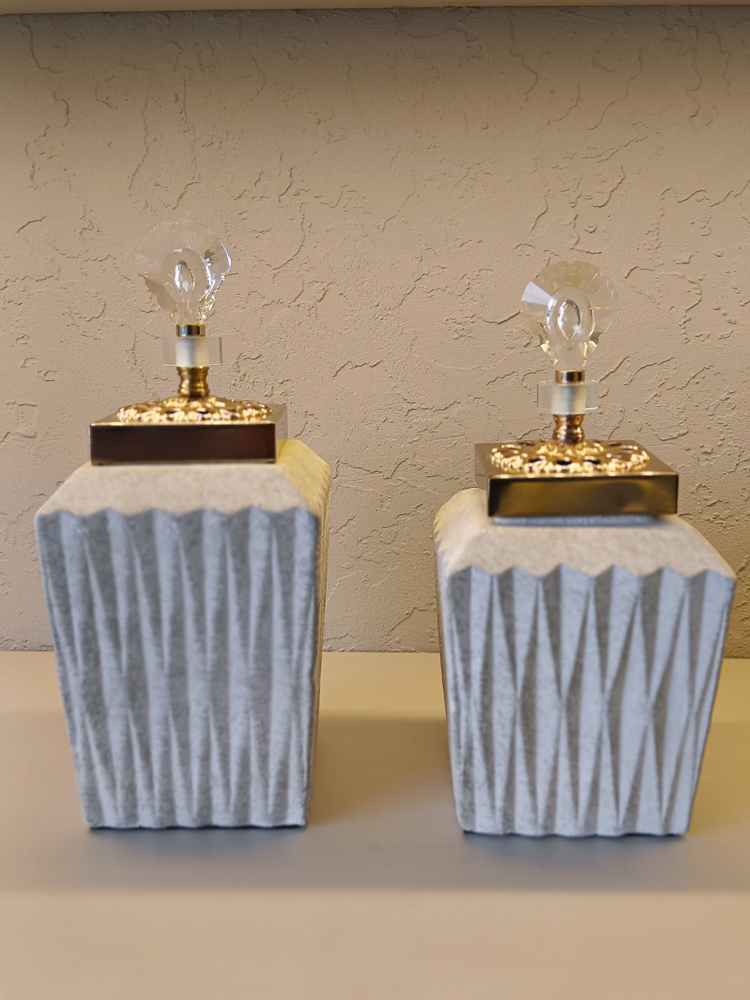 Neoclassical Columns - Luxury Decorative Perfume Bottle Set