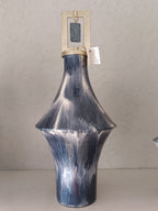 Storm Metal - Artisan Marbled Metal Vessel Collection with Agate Accents