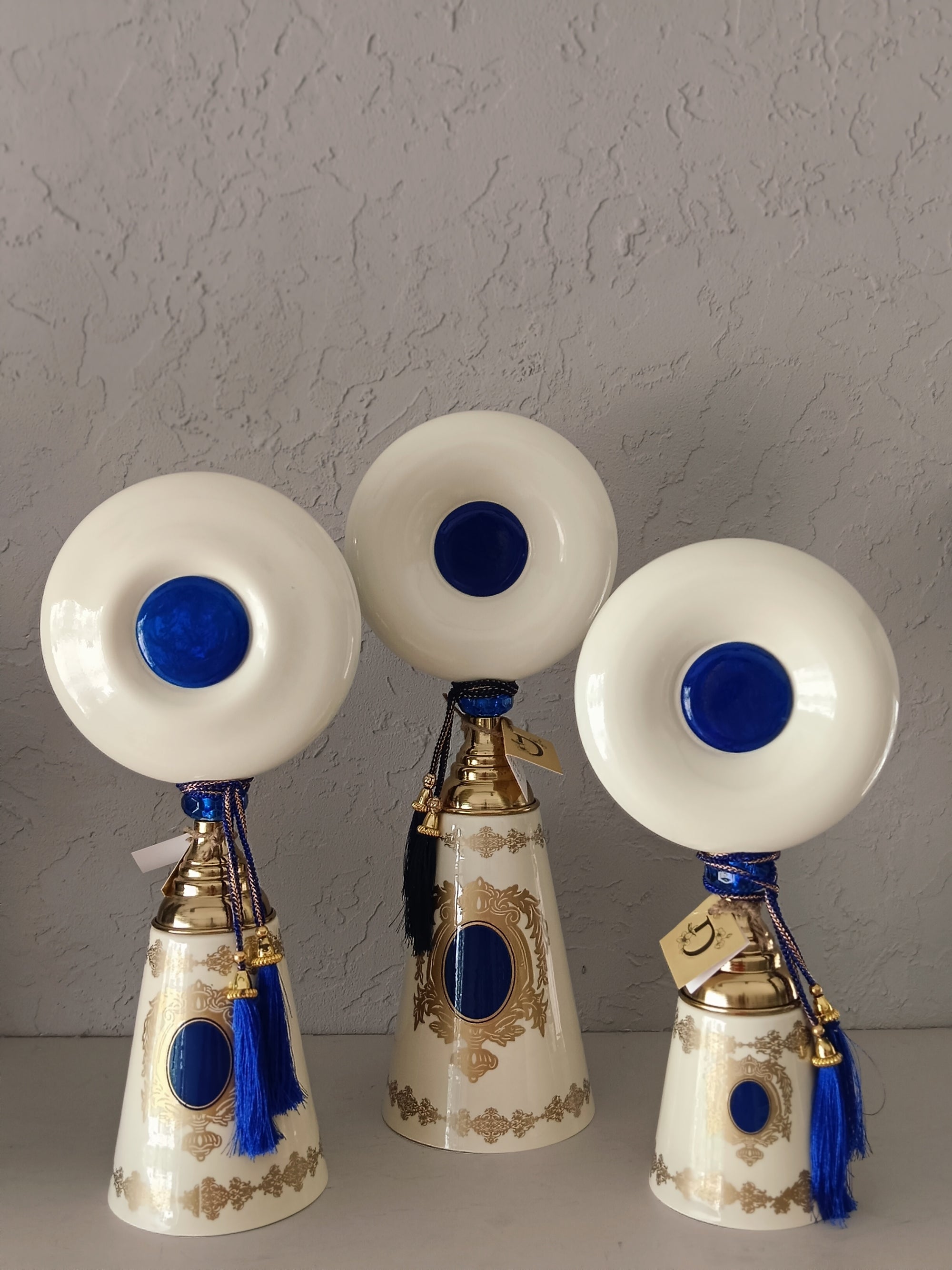 Turkish Style Metal Decor Set Of 3