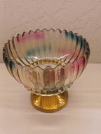 Eye Catching Multi Color Pedestal Bowl