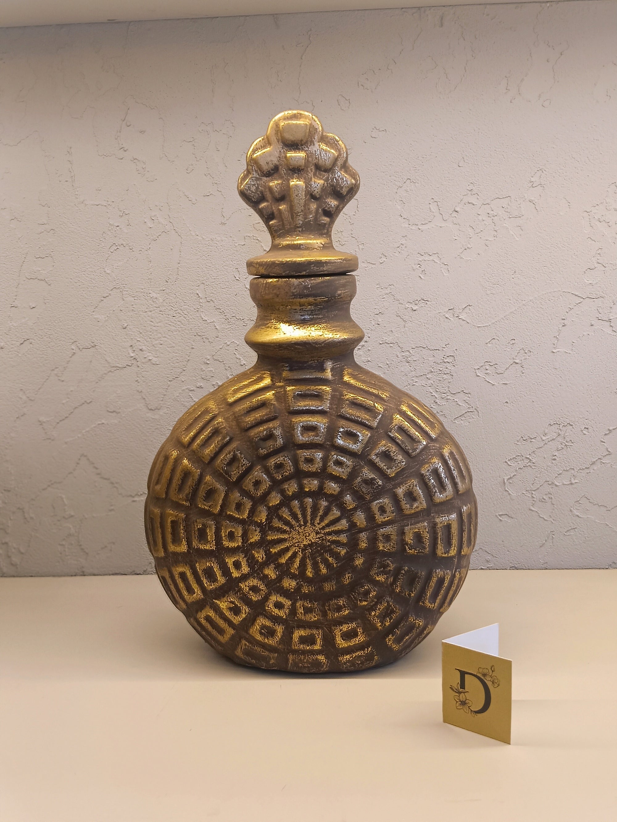 Crafted Intricate Embossed Geometric Design Adding Elegance And Luxury