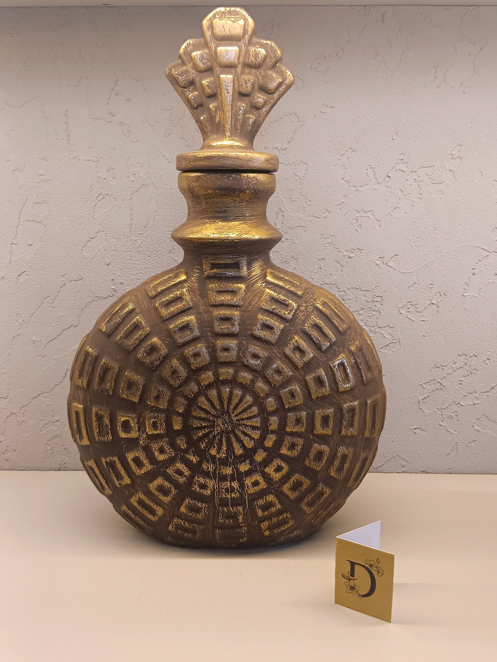 Crafted Intricate Embossed Geometric Design Adding Elegance And Luxury