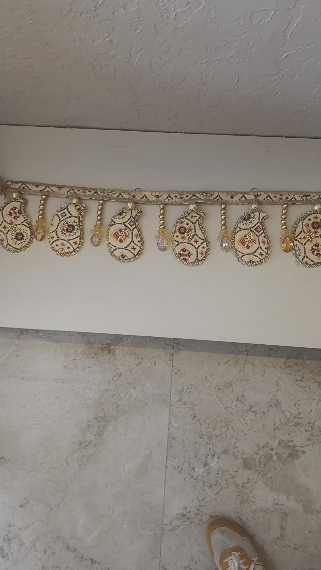 Hand Crafted Bandhanwar Is Designed To Bring Charm, Tradition, And Positivity To Your Home Entrance